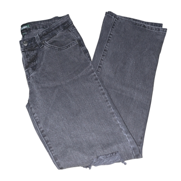 wild fable Denim - Womens Wild Fable Low Rise Boot Cut Distressee Jeans, Size 4 In Excellent Shape